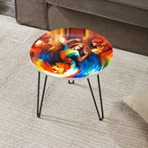Odissi Living Lounge Center Soda Coffee Side Hairpin Table - waseeh.com